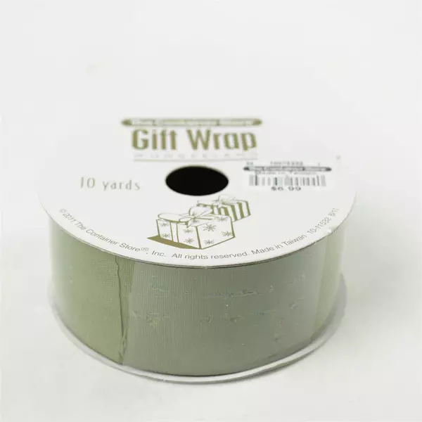 Lot of 3 Green Ribbons Suzanne Kassler (2) + Gift Wrap Wonderland