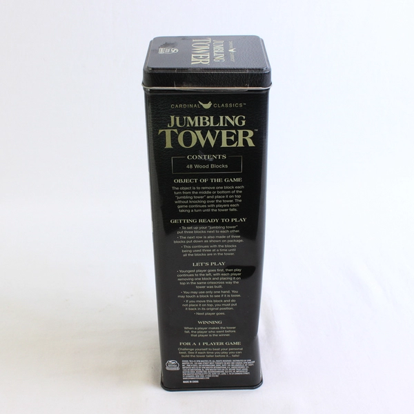 Jumbling Tower Wood Blocks Game # 6061667, Spin Master Games