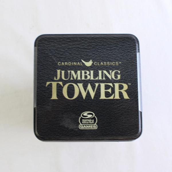 Jumbling Tower Wood Blocks Game # 6061667, Spin Master Games