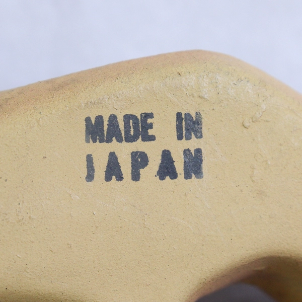 Angel Figurine Holding Gloria Banner Made in Japan 5" Tall