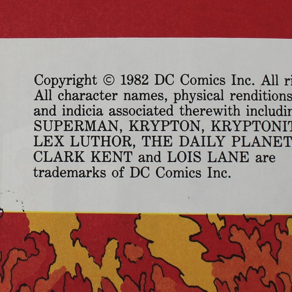 Superman “From Krypton To Metropolis” 1982 DC Comics Inc. Hardcover