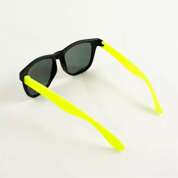 Lot of 2 Sunglasses Eye Gear Purple Arms & Generic Yellow Arms