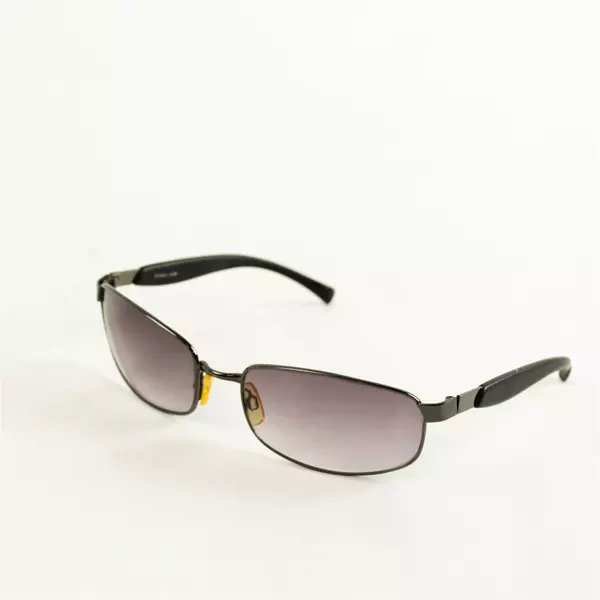 Lot of 3 Sunglasses Silver Wire Black Wire & Black Plastic Frames