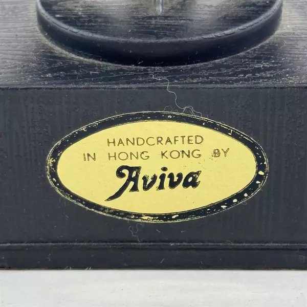 1972 Aviva Peanuts Snoopy World's Best Bicycle Rider Trophy Figurine