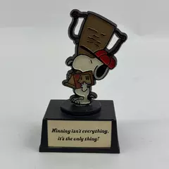 Vtg 1971  Aviva  Peanuts Snoopy Trophy Figure Winning Isn't Everything