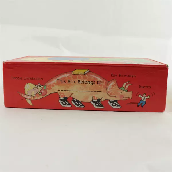 Vintage 1980s Biff & Muffie Cardboard Pencil Box School Supply