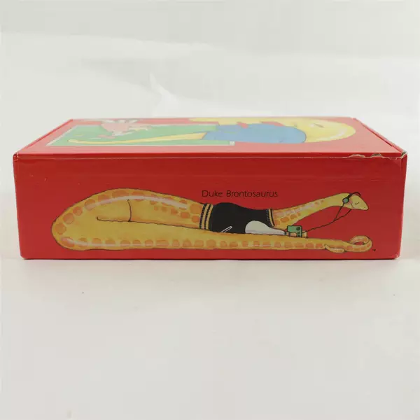 Vintage 1980s Biff & Muffie Cardboard Pencil Box School Supply