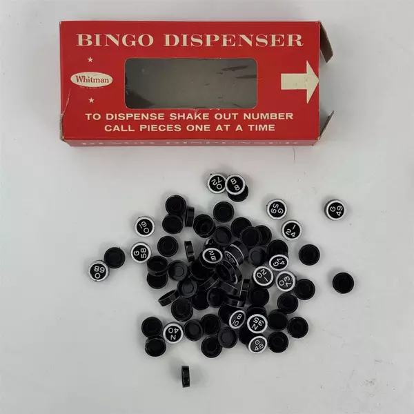 Vintage 1959 Whitman 'Bingo for Young and Old' Game Complete No. 4617