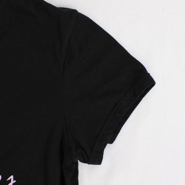 No Boundaries No More Pictures Please Funny Pug Graphic T-Shirt Junior's Med 7-9