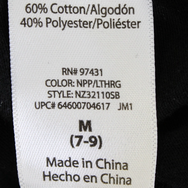 No Boundaries No More Pictures Please Funny Pug Graphic T-Shirt Junior's Med 7-9