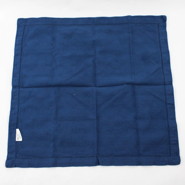 Lot Of 4 Park Imports Matching Solid Blue Color Fabric Napkins 18.5" x 18.5"