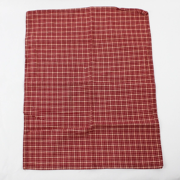  Lot Of 3 Unbranded Matching Red/White Gingham Fabric Napkins 15" x 20"