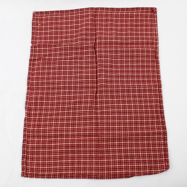  Lot Of 3 Unbranded Matching Red/White Gingham Fabric Napkins 15" x 20"
