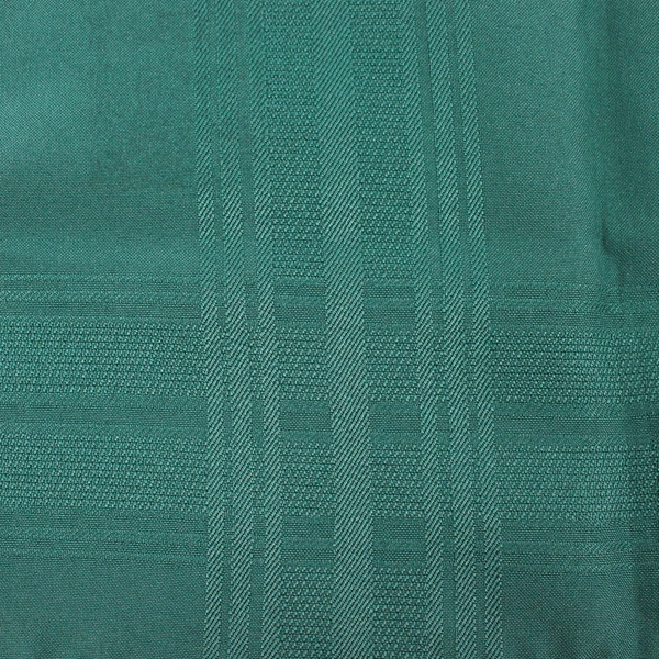 Lot Of 4 Unbranded Matching Solid Forest Green Color Fabric Napkins  17" x 17.5"