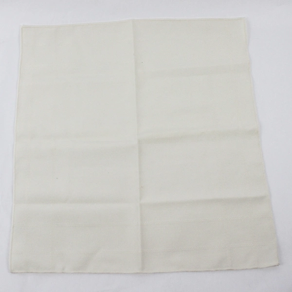 Lot Of 3 Unbranded Matching Solid Cream Color Fabric Napkins 18" x 17"