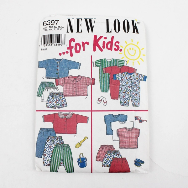 Lot of 4 Vintage and Modern Girls Clothes Sewing Patterns Various Sizes UNCUT