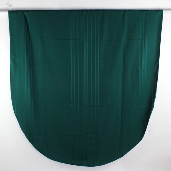 Unbranded Solid Forest Green Color Polyester Oval Tablecloth 56" x 100"