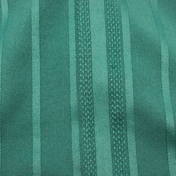 Unbranded Solid Forest Green Color Polyester Oval Tablecloth 56" x 100"
