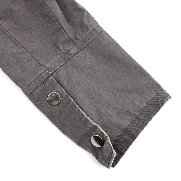 Columbia Women's XL Gray Crossroads Cotton Utility Jacket with Snap Buttons