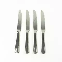 Lot of 4 Reed & Barton French Solid Knife Walden Stainless Steel