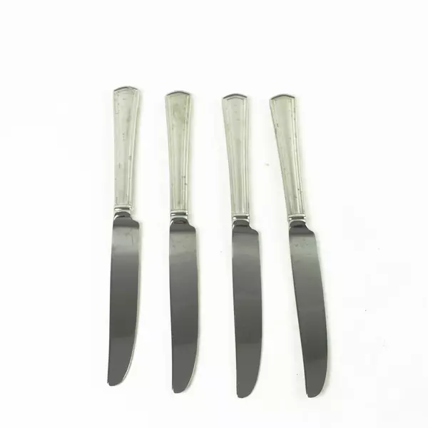Lot of 4 Reed & Barton French Solid Knife Walden Stainless Steel