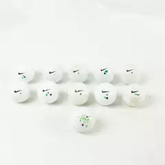 Lot of 11 Assorted Nike Golf Balls Used Various Models & Colors