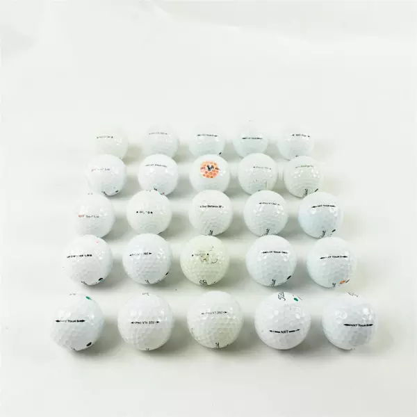 Lot of 25 Titleist Used Golf Balls Pre-Owned Range/Practice