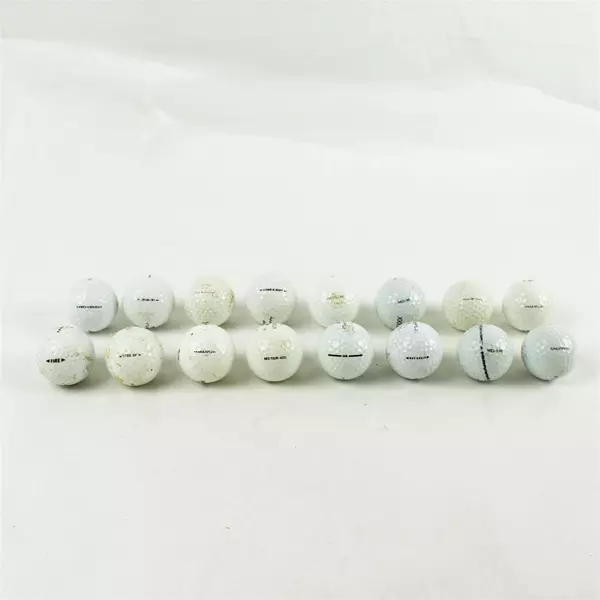 Lot of 16 MaxiFli Used Golf Balls Pre-Owned Driving Range Practice