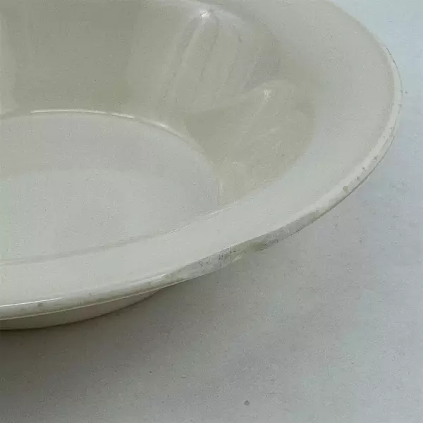 Lot of 4 Corelle Winter Frost White Vitrelle 10oz Shallow Dessert Bowls