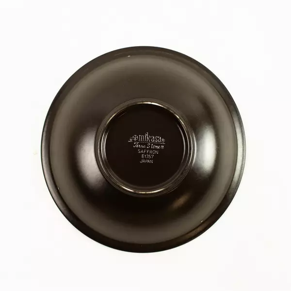 Set of 4 Mikasa Terra Stone E1357 Saffron 9.25in Vegetable Bowls