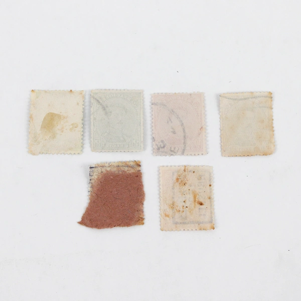 Lot Of 6 Belgium King Albert I 1920s 1/2/5/10/20c Stamps Used