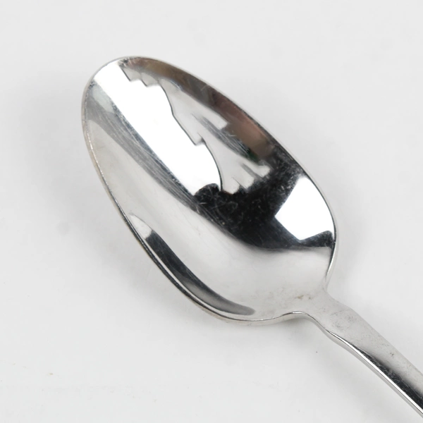 Set of 4 Dansk Escapade 18/10 Stainless Steel Oval Soup Spoons