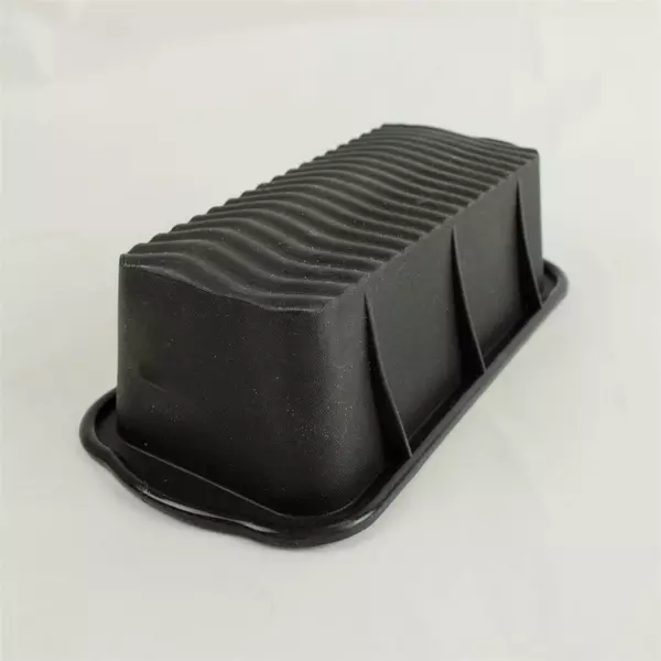 Set of 3 Black Silicone Bread Pans - Used, Slight Wear