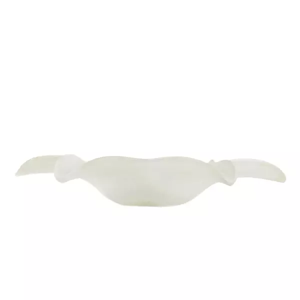 Frosted Satin Glass Lotus Candle Holder Tea Light Votive Decorative