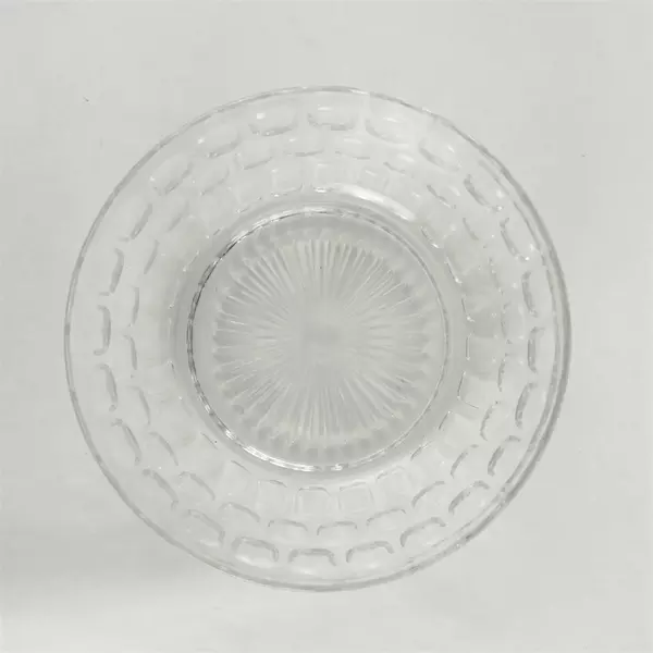 Federal Glass Yorktown Colonial Jubilee 8" Glass Serving Bowl