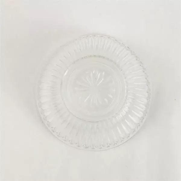 KIG Malaysia Ribbed Starburst Glass Mixing & Serving Bowl 5.5 in