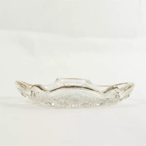 Antique Early American Pressed Glass Divided Pickle Relish Tray