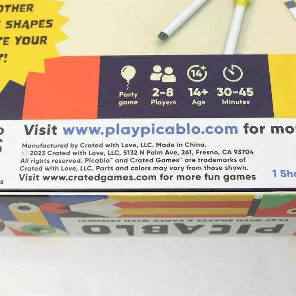Crated With Love Picablo Board Game Box