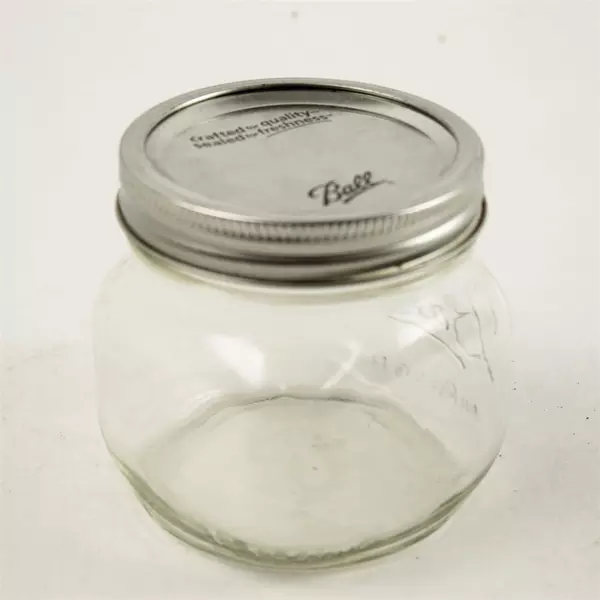 Ball Mason Jar Glass w/ SureTight Lid Used Canning Storage Jar