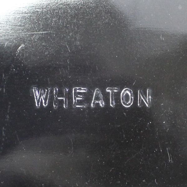 Vintage Wheaton Rectangle Clear Glass Refrigerator Jar/Container W/ Matching Lid