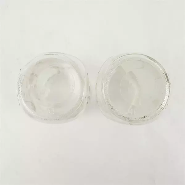 Lot of 2 Ball Mason Jars - Used Glass Storage Jars No Lids