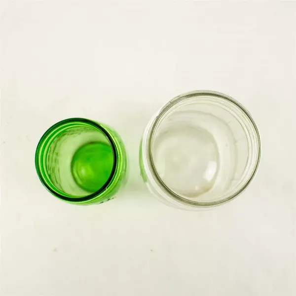 Lot of 2 Ball Mason Jars Special Wide Mouth & Green Perfection Jar