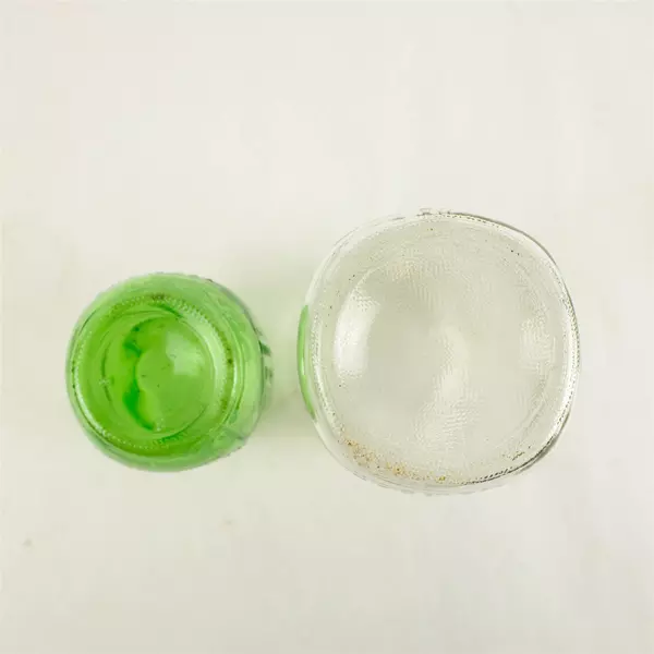 Lot of 2 Ball Mason Jars Special Wide Mouth & Green Perfection Jar
