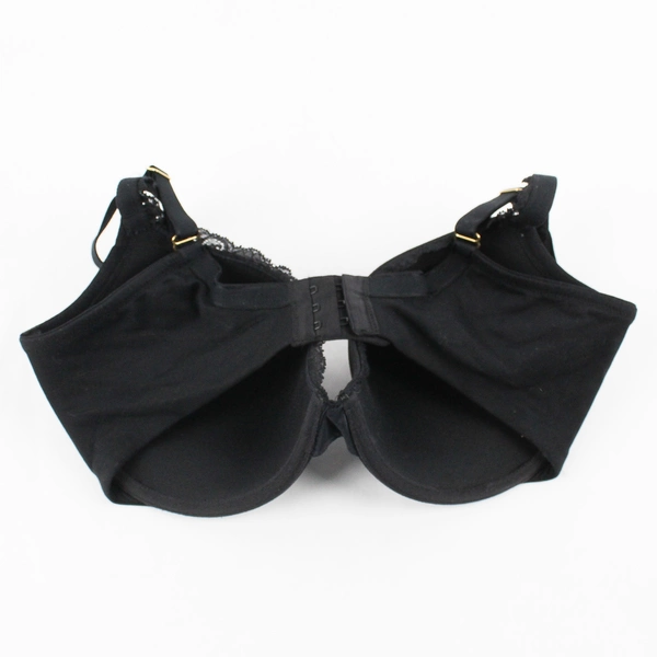 Soma Embraceable Push Up Bra Lace Trim Black Women's Size 36DD