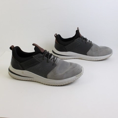 Skechers Delson Sneakers Gray and Black Men's US Size 13