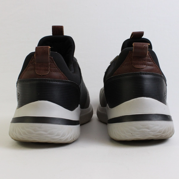 Skechers Delson Sneakers Gray and Black Men's US Size 13