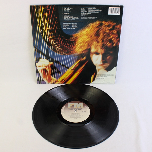 Andreas Vollenweider Down to the Moon  Record Album Vinyl LP