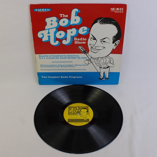 Radiola: The Bob Hope Radio Show, 12" 33 LP Vinyl Record Album