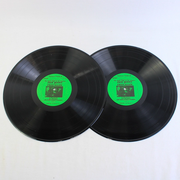 Jack Benny VS Fred Allen The Radio Fight Of The Century 2 Record Set