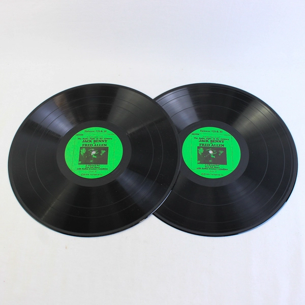 Jack Benny VS Fred Allen The Radio Fight Of The Century 2 Record Set